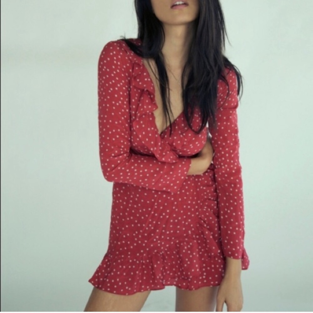 Realisation par Alexandra dress red star xxs